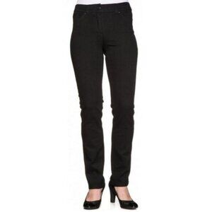 GERRY WEBER Roxy Perfect Fit Black Stretch Crop Jeans Sz 26